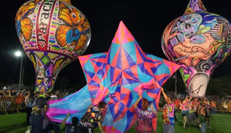 The impressive Maya Balloon Festival in Tahmek  